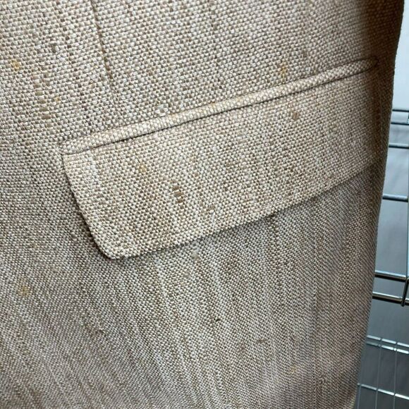 Vintage Bullocks Wilshire Cricketeer Men’s Ivory 70’s Vibes Classic Blazer Sz 44 - Picture 11 of 16